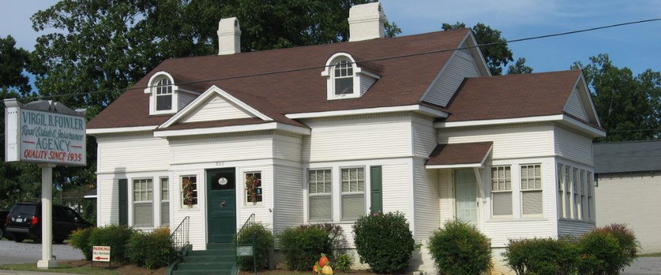 Virgil B. Fowler Insurance Agency office exterior